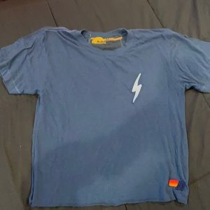 Aviator Nation bolt embroidery tee